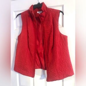 Charter Club Red Vest